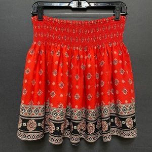 Hollister Duo Functioning Skirt/Top Sz L